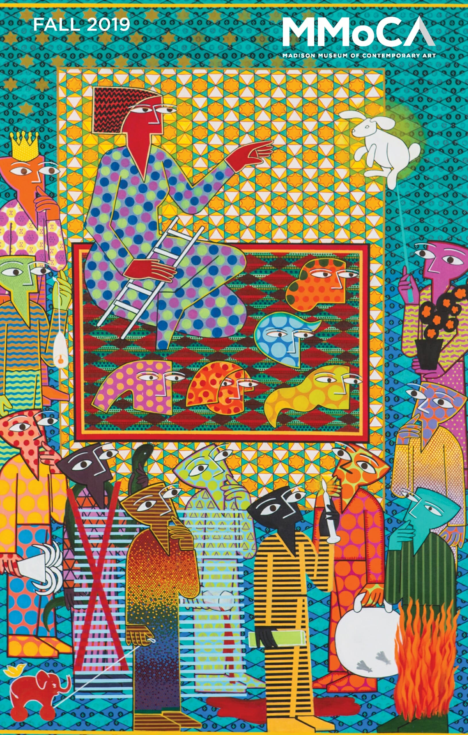Cover of Fall 2019 newsletter, featuring artwork by Pranav Sood
