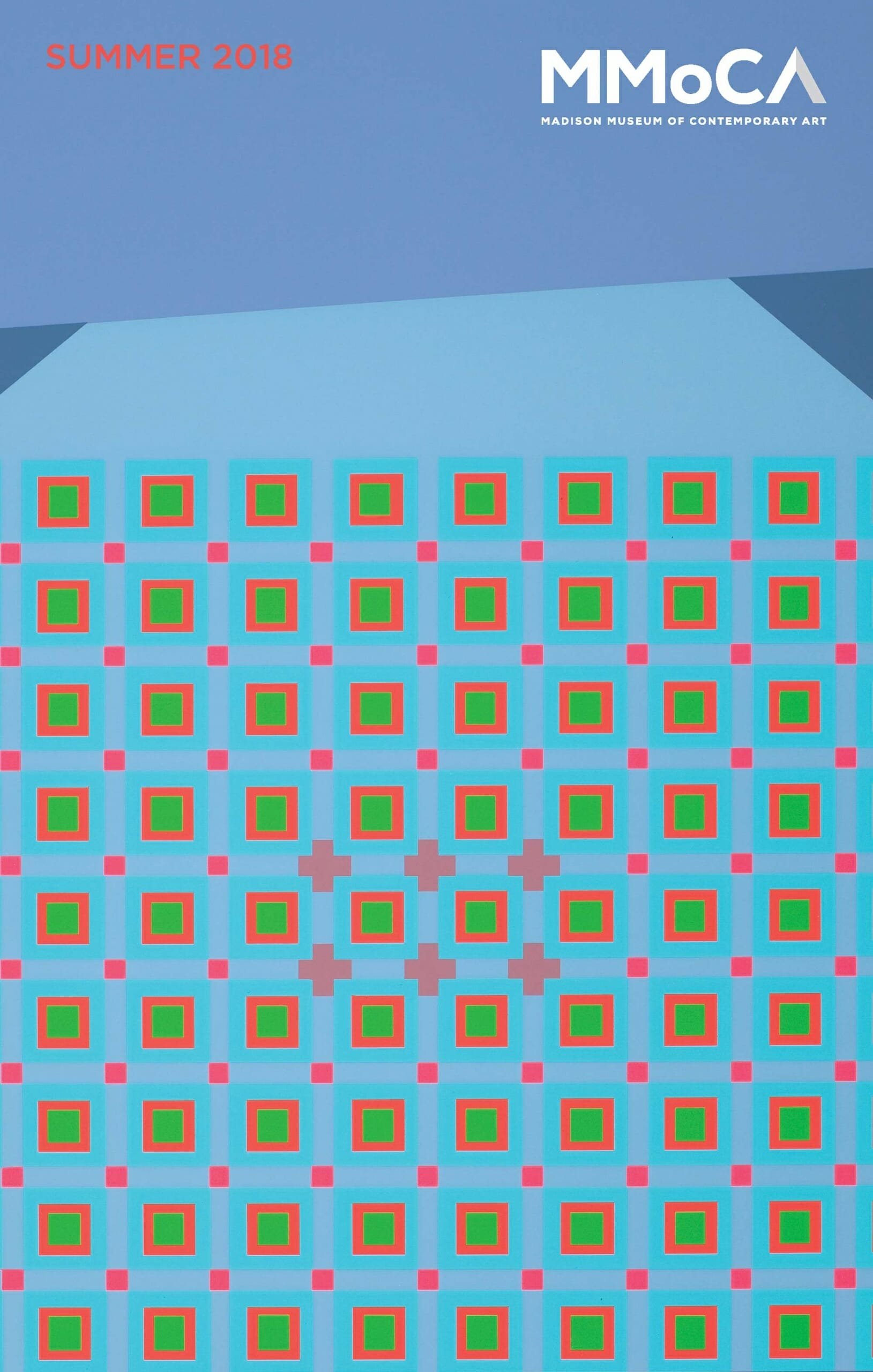 Cover of the summer 2018 issue of the MMoCA Newsletter, featuring 6. Lem by Marko Spalatin.