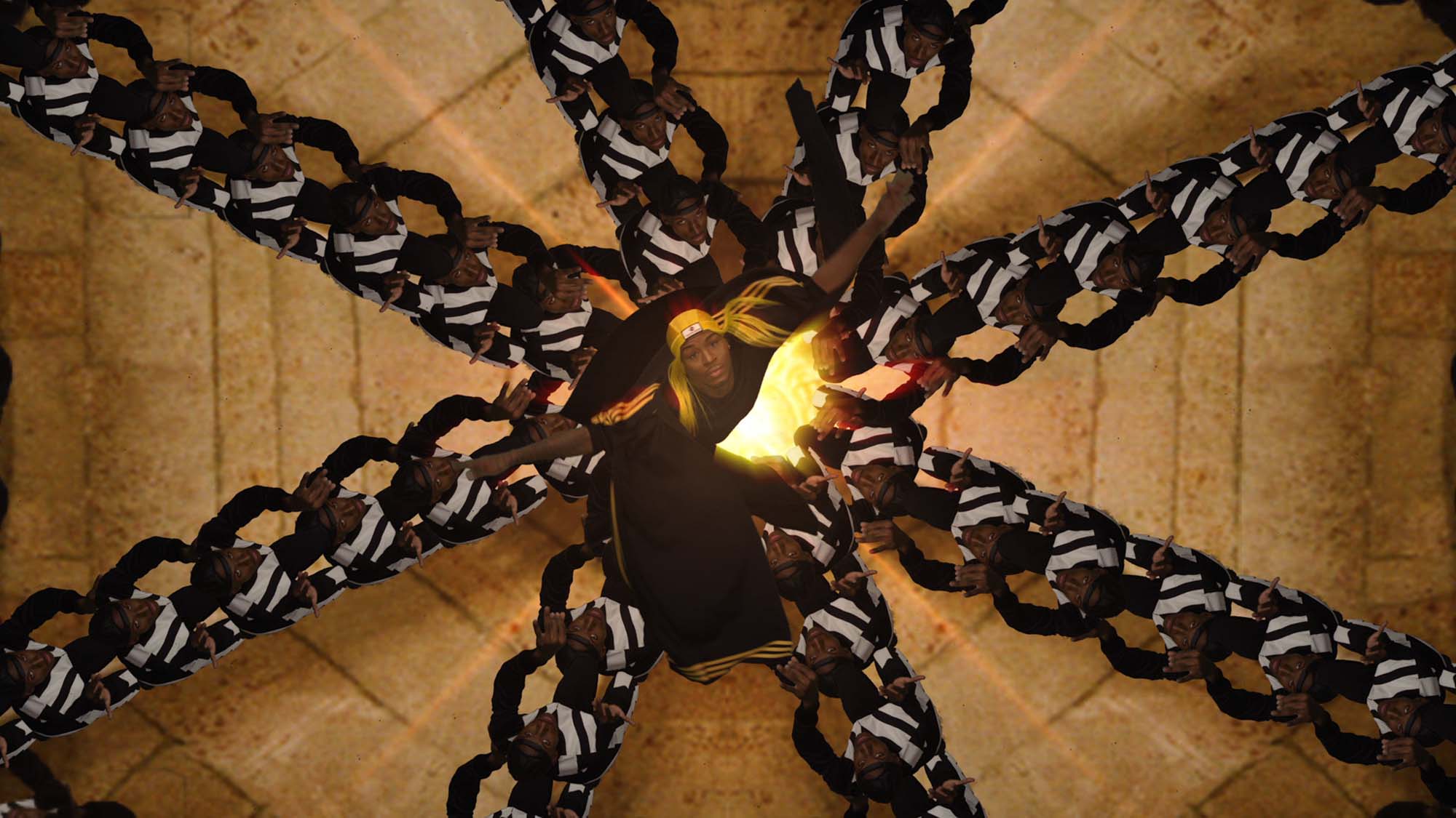 Rashaad Newsome, ICON (video still), 2014. Single-channel video with sound, 09:21 minutes. Courtesy of the artist and De Buck Gallery, NY.
