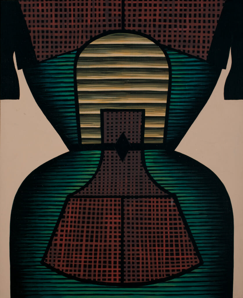 Untitled #13. Artist: Christina Ramberg. Date: 1981. Medium: acrylic on masonite.