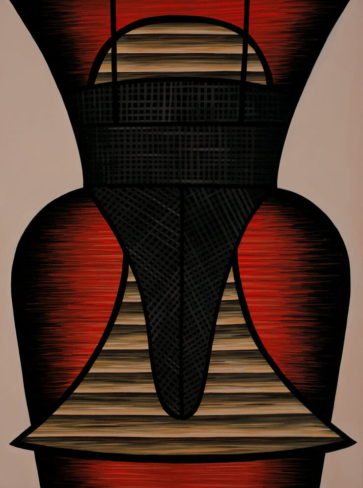 Untitled  #15. Artist: Christina Ramberg. Date: 1982. Medium: acrylic on masonite.