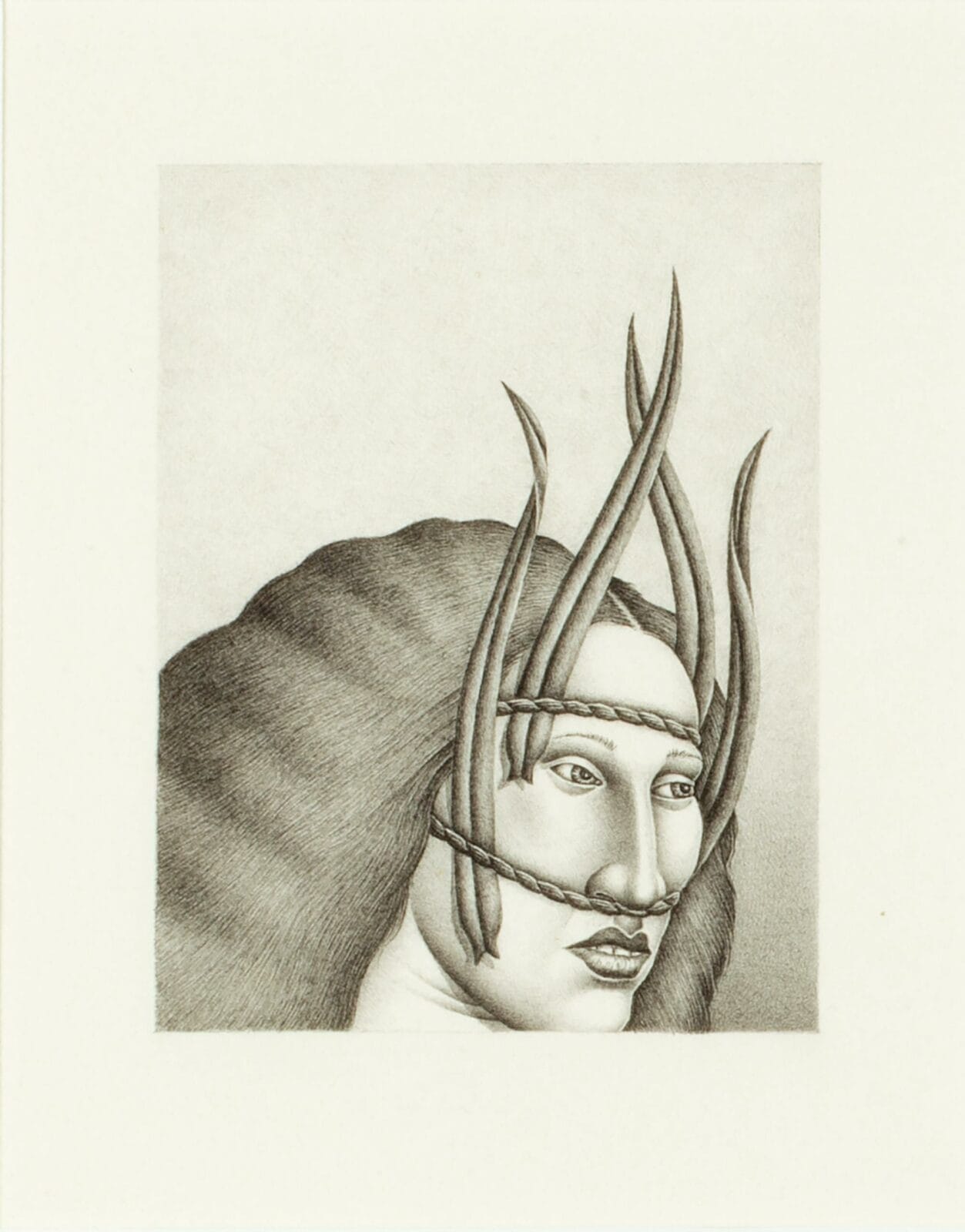 Untitled. Artist: Robert Lostutter. Date: 1980. Medium: graphite on paper.
