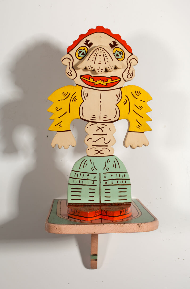 Untitled. Artist: Karl Wirsum. Date: c. 1971. Medium: oil on wood.