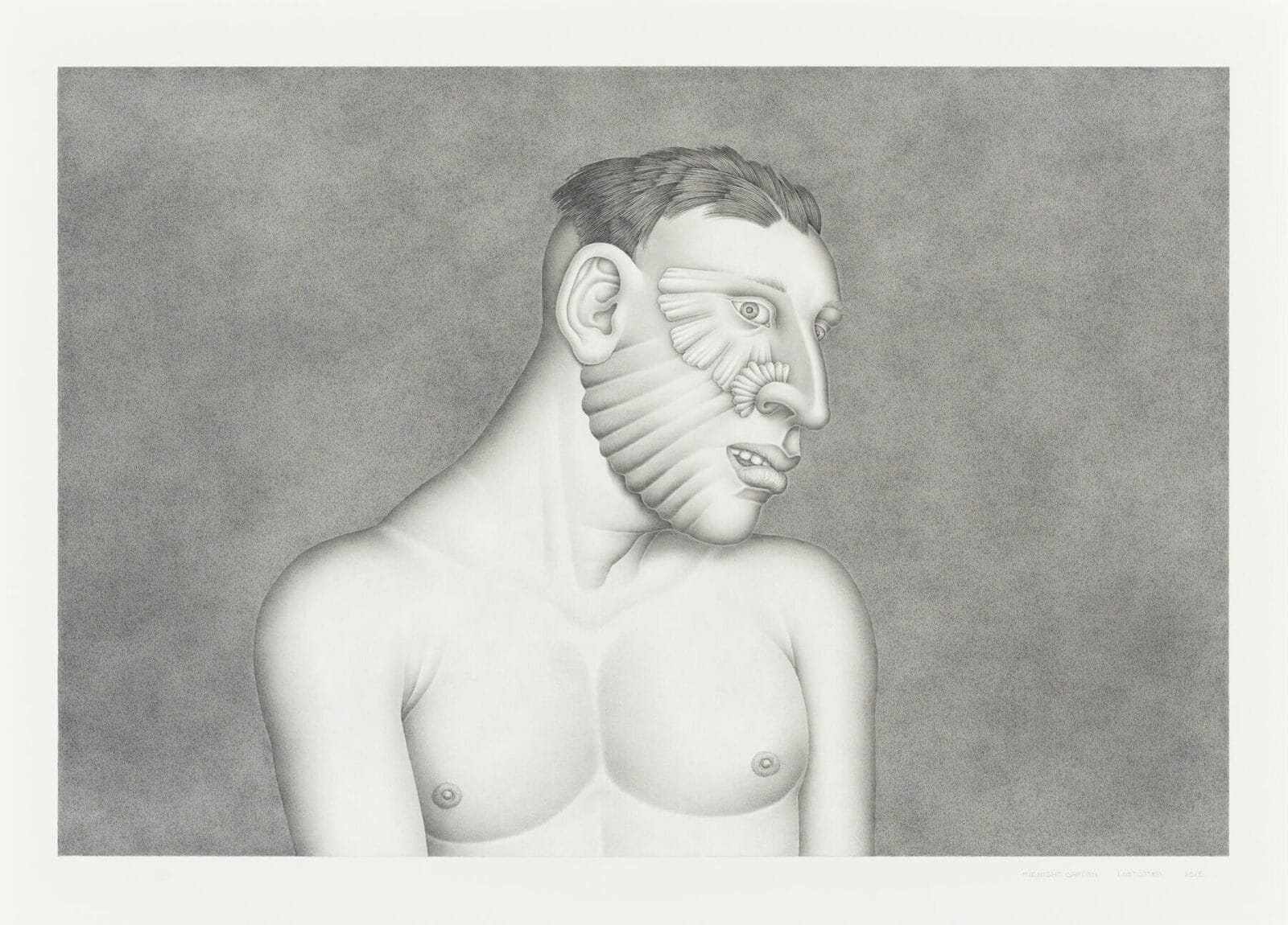 Midnight Garden. Artist: Robert Lostutter. Date: 2015. Medium: graphite on paper.