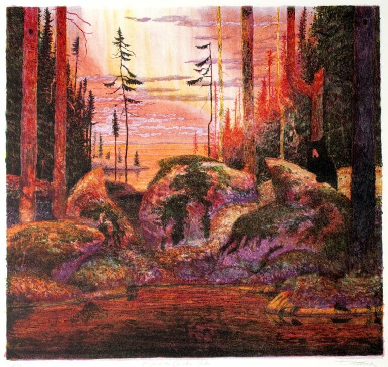 Tom Uttech, Portage to Cache Lake