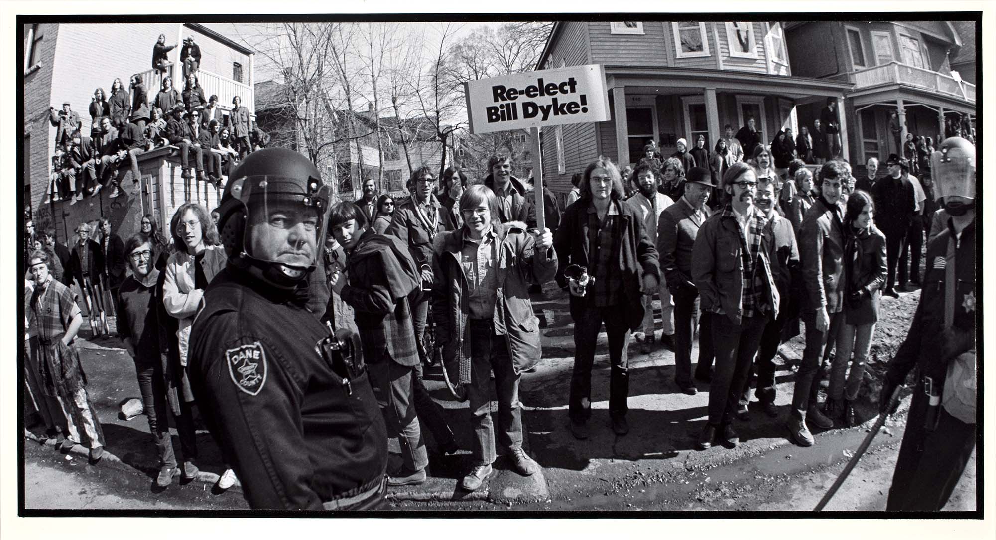 Terry Husebye, Stella Jones, Harrisburg Flood Victim, 1973. Gelatin silver print, 11⅜ x 7⅝ inches. Collection of the Madison Museum of Contemporary Art. Museum Purchase Fund. © Terry Husebye, 1973.