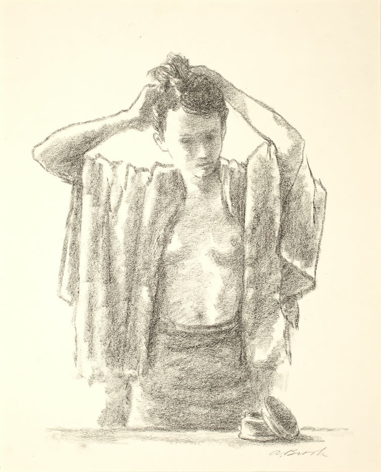 Morning. Artist: Alexander Brook. Date: 1946. Medium: lithograph on paper.