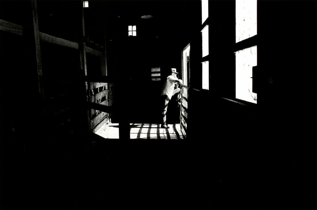 Auction Barn, Sleepy Eye, Minnesota. Artist: Thomas Frederick Arndt. Date: 1985. Medium: gelatin silver print.