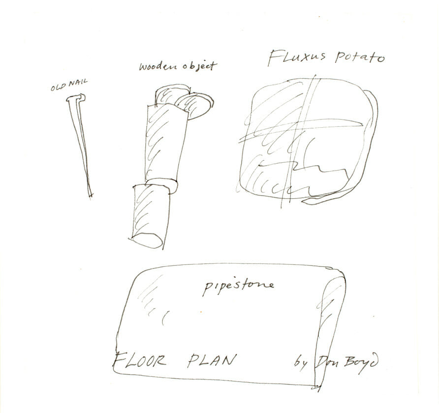 Floor Plan. Artist: Don Boyd. Date: 1985. Medium: ink on paper.
