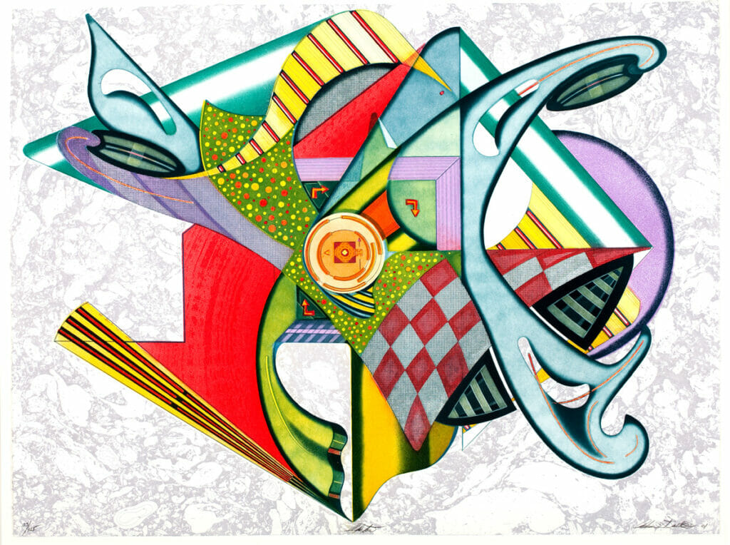 Alistra. Artist: Andrew Balkin. Date: 2001. Medium: Bleed print.