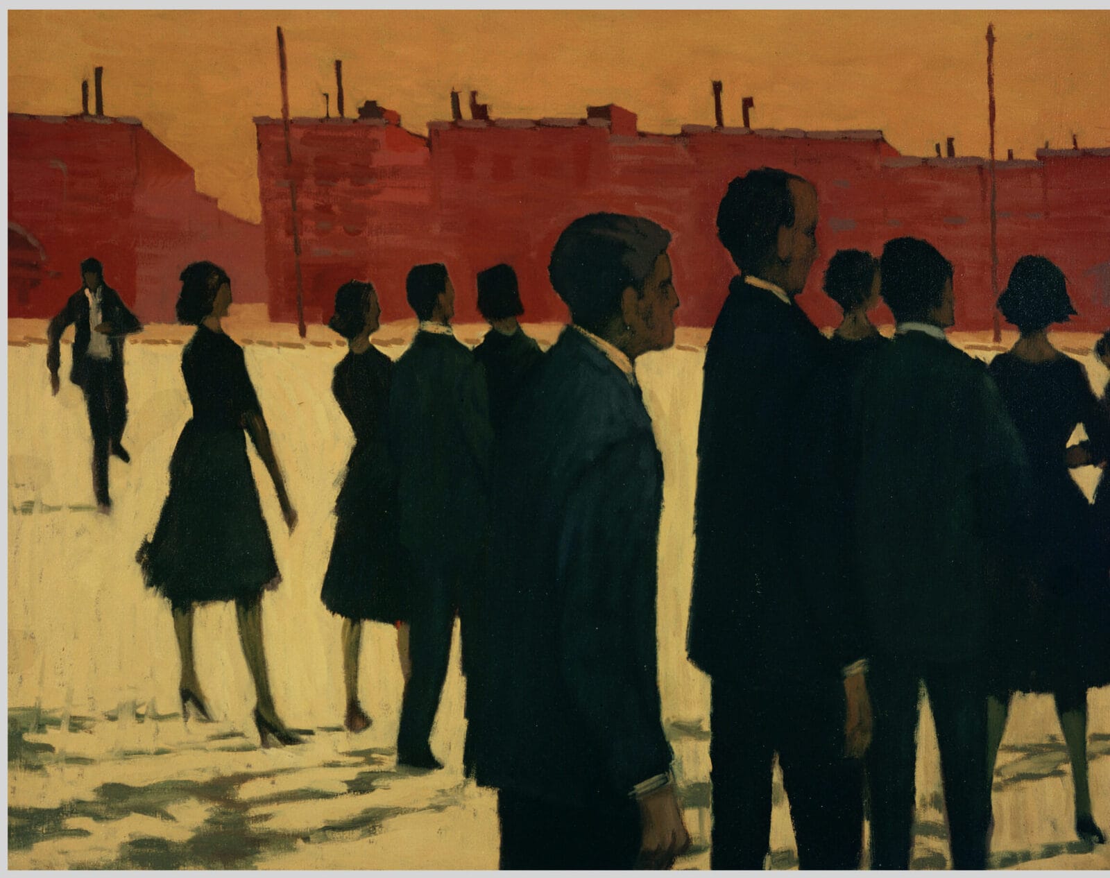 Incident. Artist: Gibson Byrd. Date: 1963. Medium: oil on canvas.