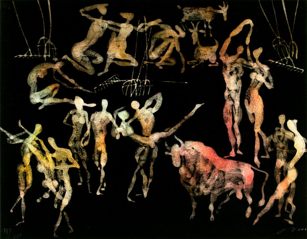 Harvest. Artist: Hans Erni. Date: 1954. Medium: lithograph.