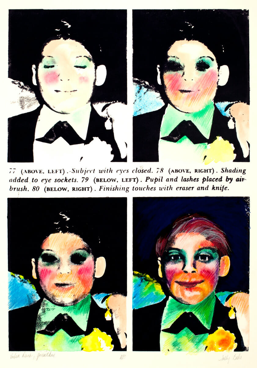Vielen Dank, Jonathan. Artist: Sally Behr. Date: 1978. Medium: mixed media.