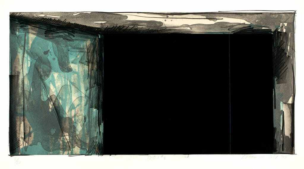 Portal #3. Artist: Laddie John Dill. Date: 1978. Medium: lithograph.