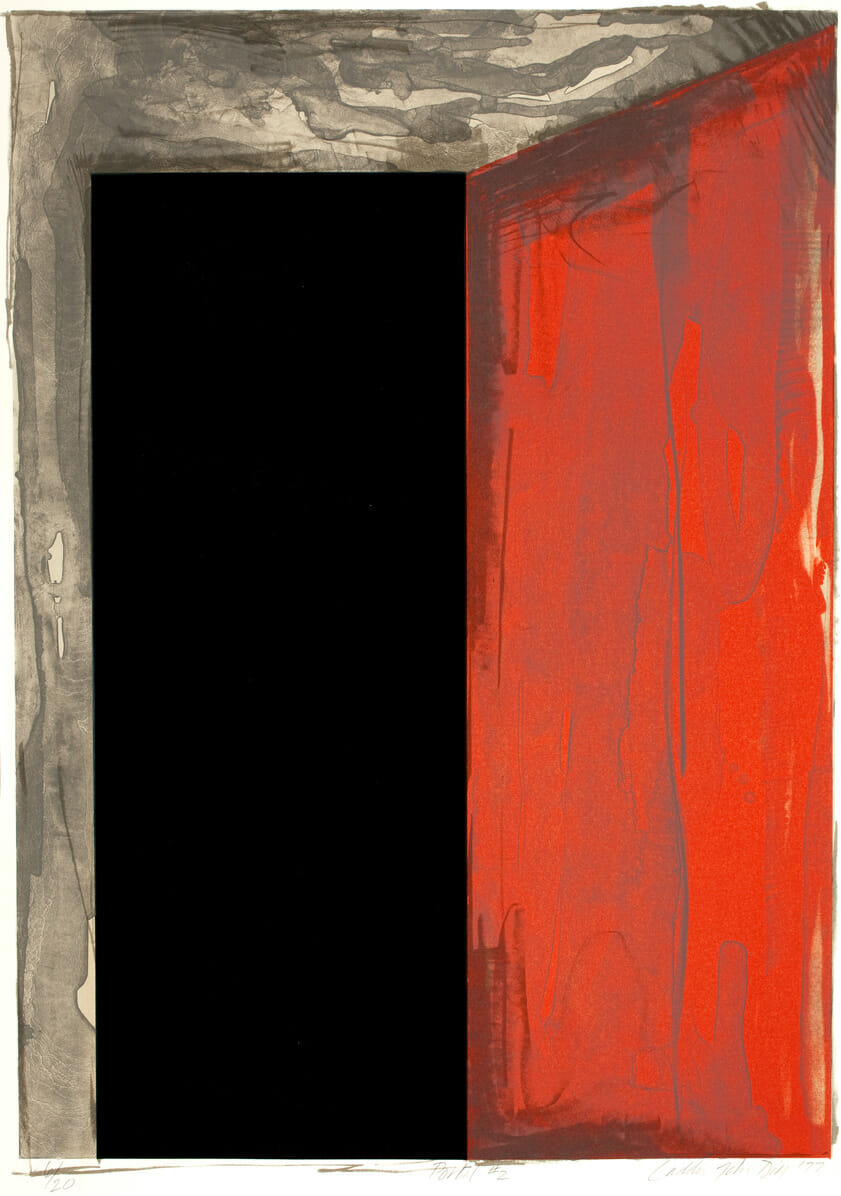 Portal #2. Artist: Laddie John Dill. Date: 1978. Medium: lithograph.