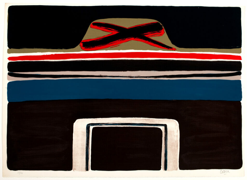Marine IV. Artist: Pierre Celice. Date: 1971. Medium: lithograph.