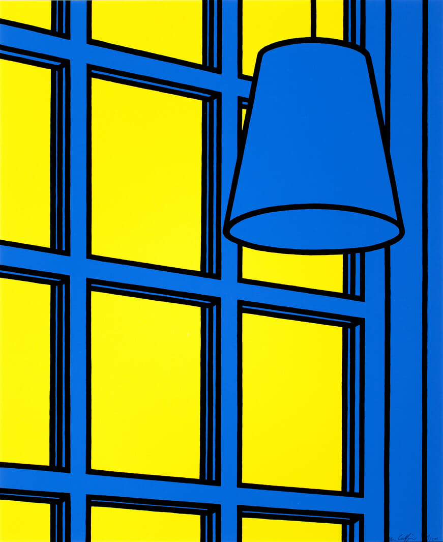 Interior-Noon. Artist: Patrick Caulfield. Date: 1970. Medium: screenprint.
