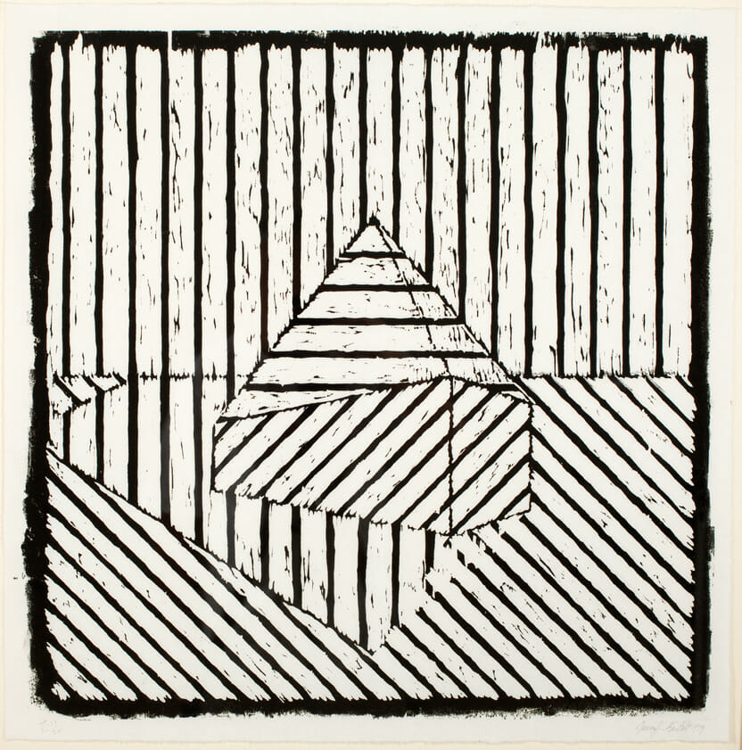 Untitled. Artist: Jennifer Bartlett. Date: 1979-80. Medium: woodcut.