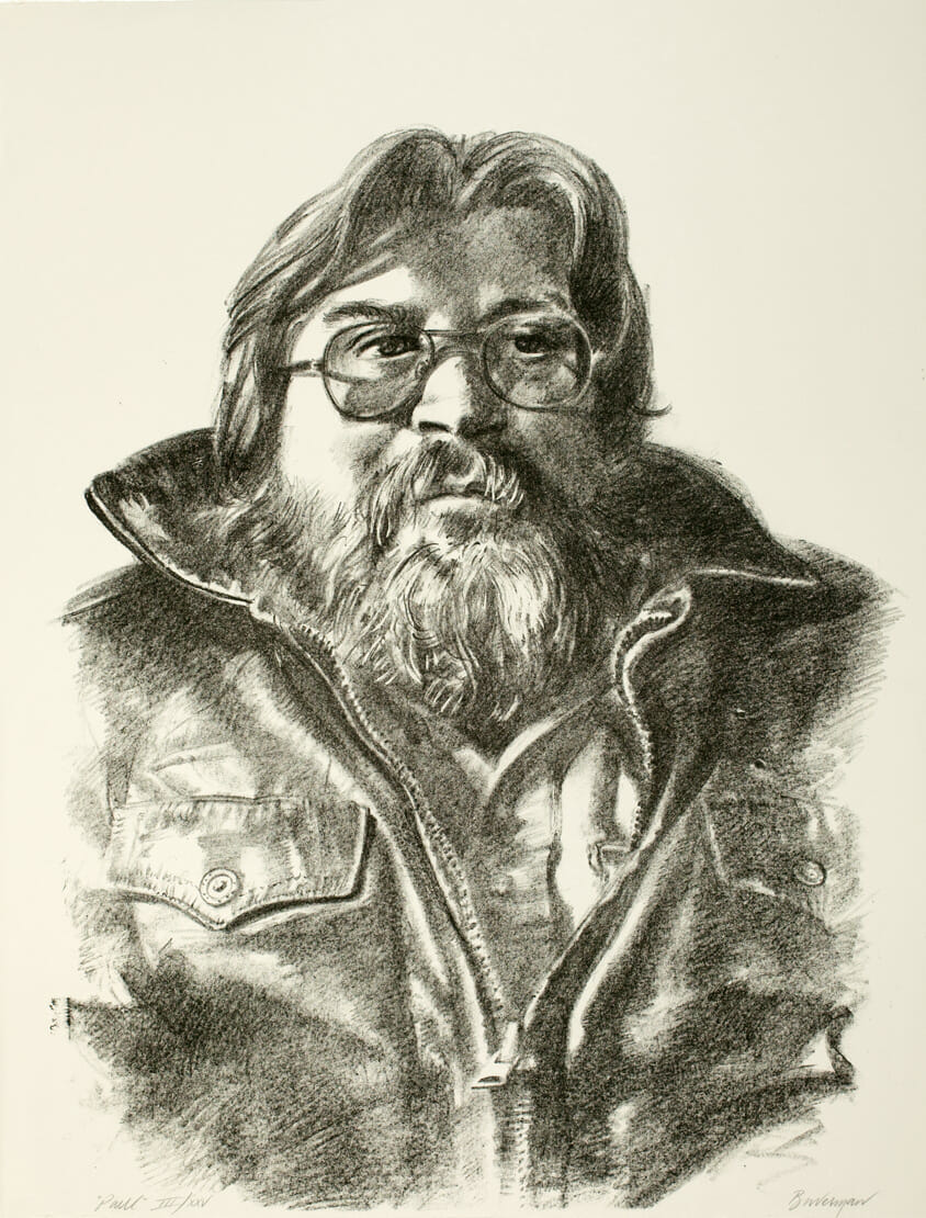 Paul. Artist: Harvey Breverman. Date: 1980. Medium: lithograph.