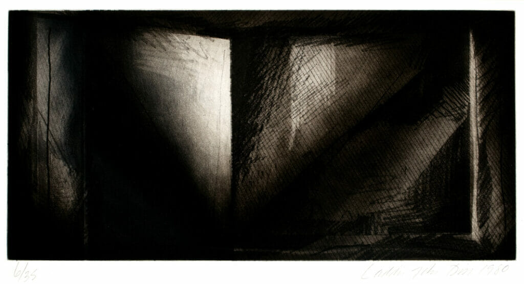 Ashland Series #4. Artist: Laddie John Dill. Date: 1980. Medium: soft ground and aquatint.