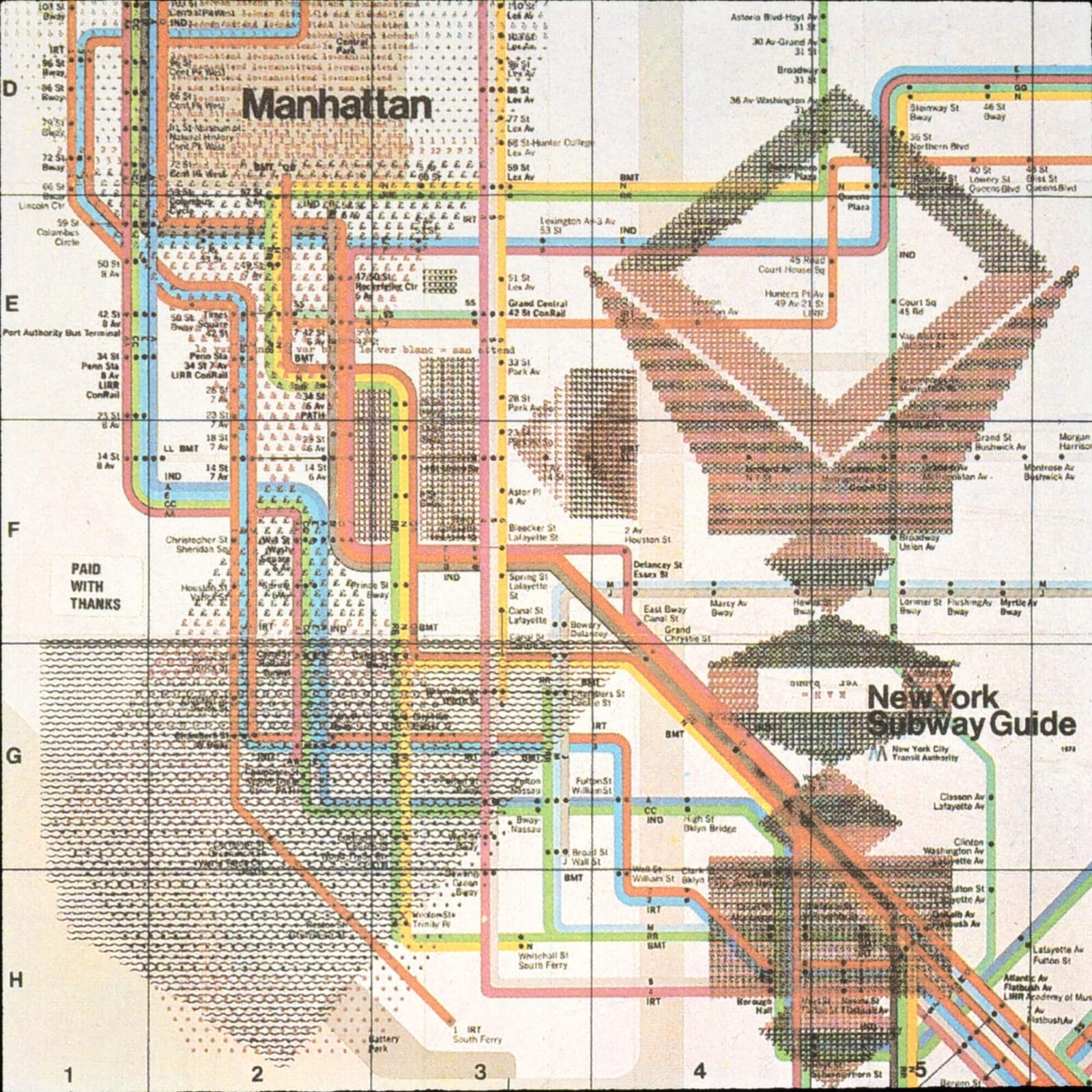 Tubes. Artist: Henri Chopin. Date: 1977. Medium: screenprint.