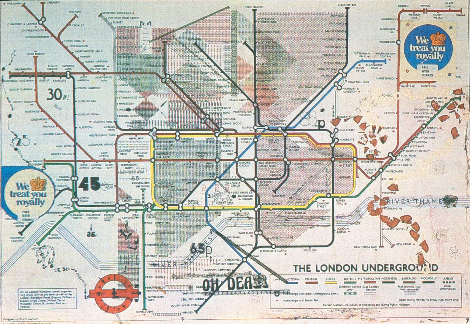 Tubes. Artist: Henri Chopin. Date: 1977. Medium: screenprint.