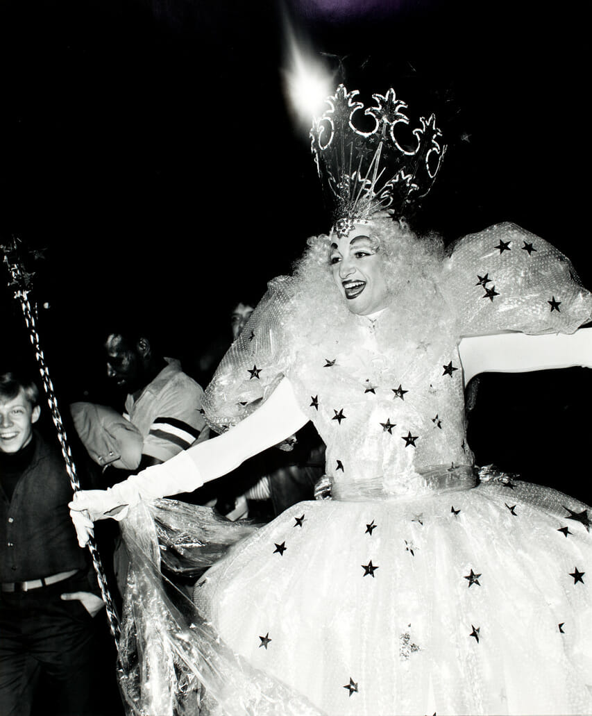 Halloween, N.Y.C.. Artist: John R. Coplans. Date: 1982. Medium: gelatin silver print.
