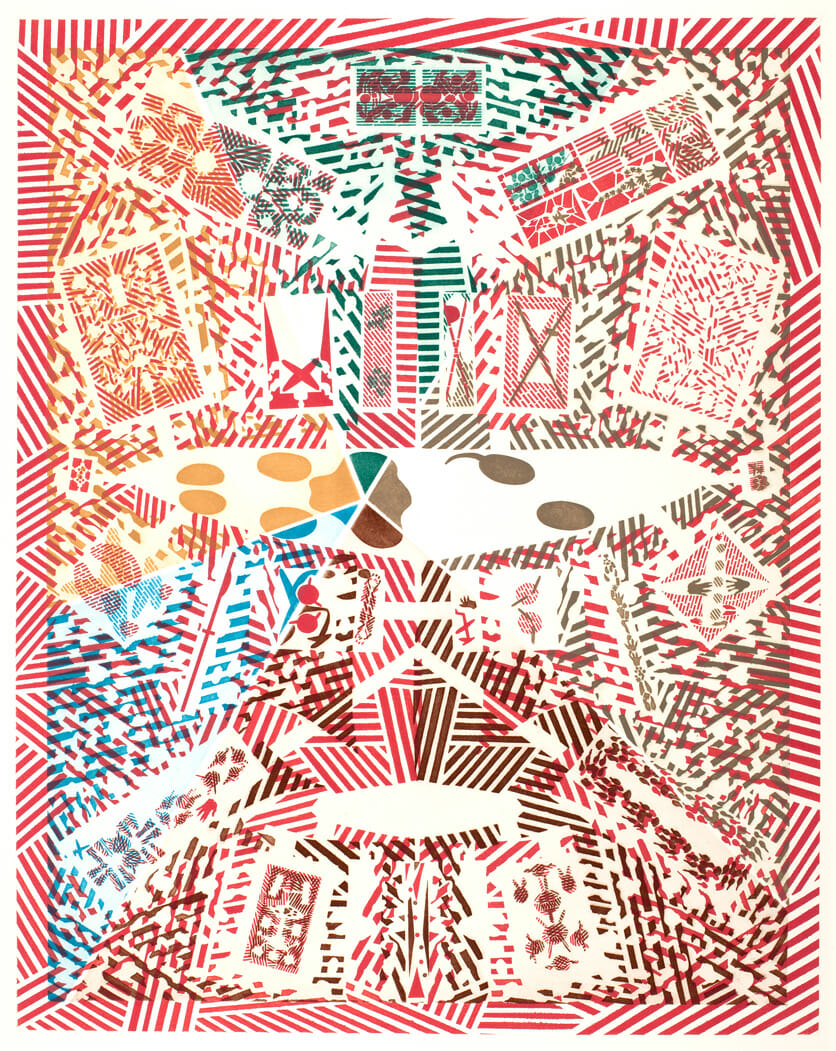 Imitations. Artist: Bernard Cohen. Date: 1981. Medium: etching.