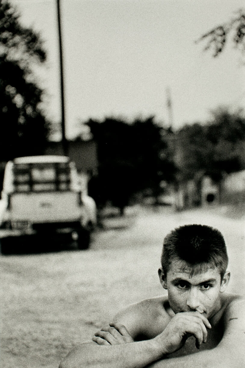 David Roper. Artist: Larry Clark. Date: 1963, printed 1980. Medium: gelatin silver print.