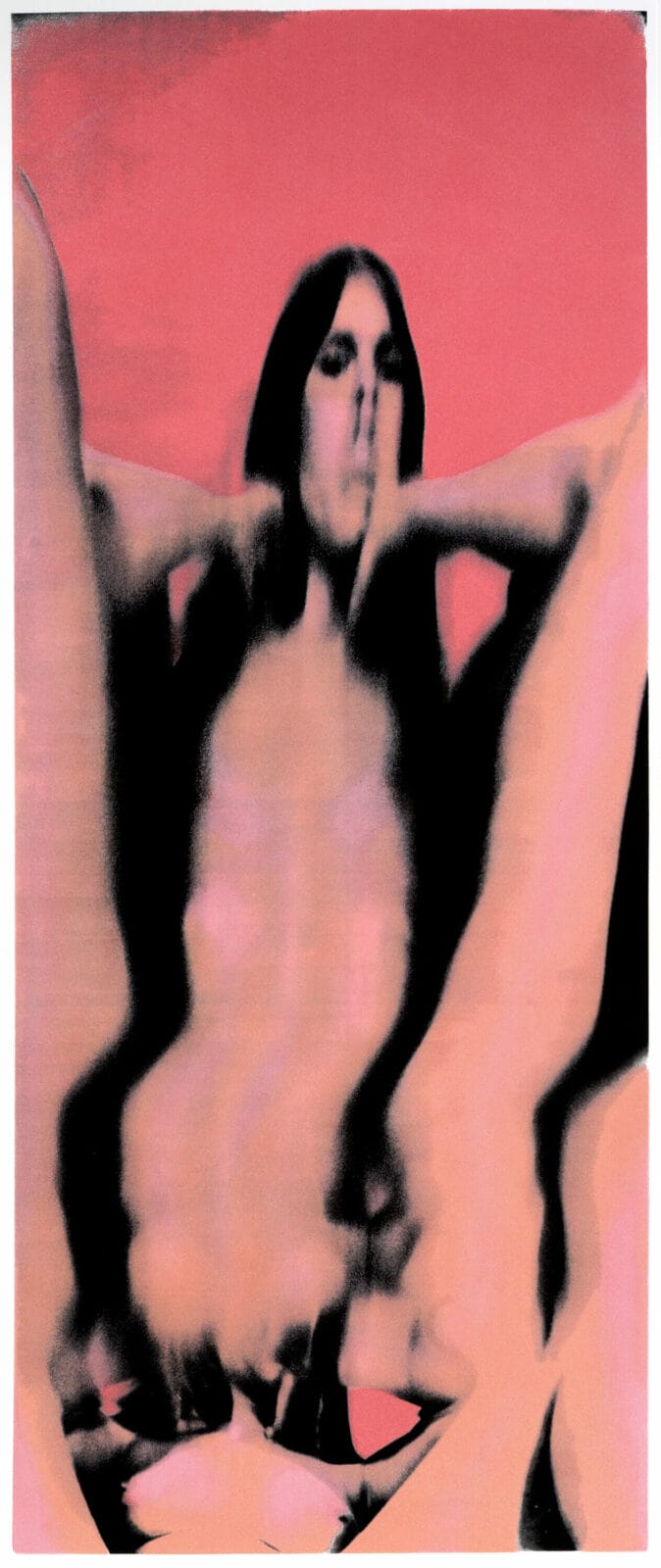 Untitled #1. Artist: Larry Bell. Date: 1974. Medium: screenprint with flocking.