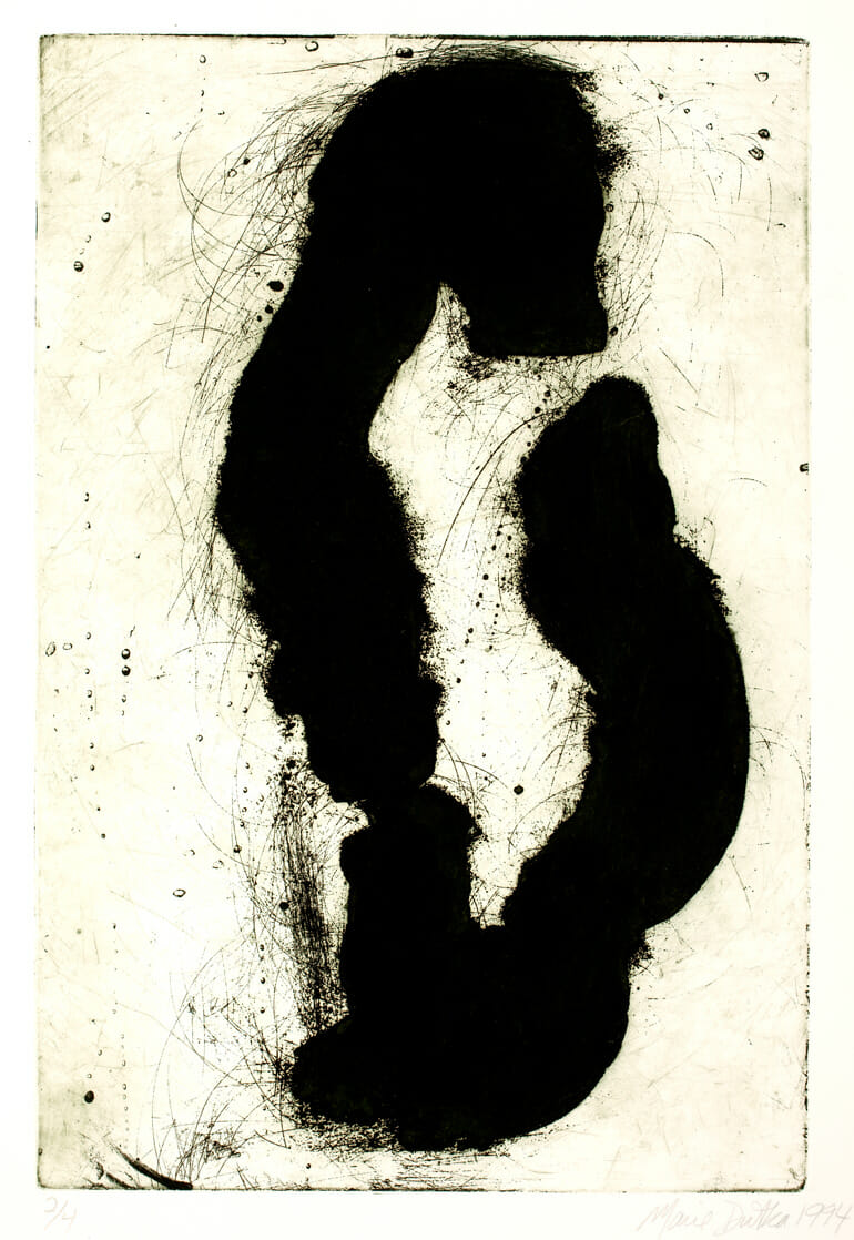 Untitled. Artist: Marie Dutka. Date: 1994. Medium: aquatint and etching.