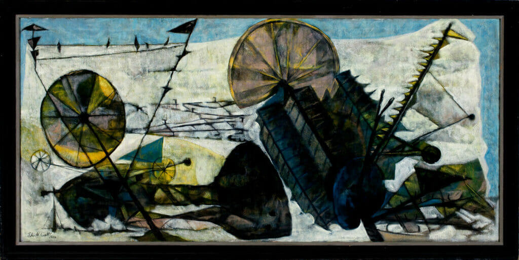 Burial Ground. Artist: John N. Colt. Date: 1954. Medium: oil on canvas.
