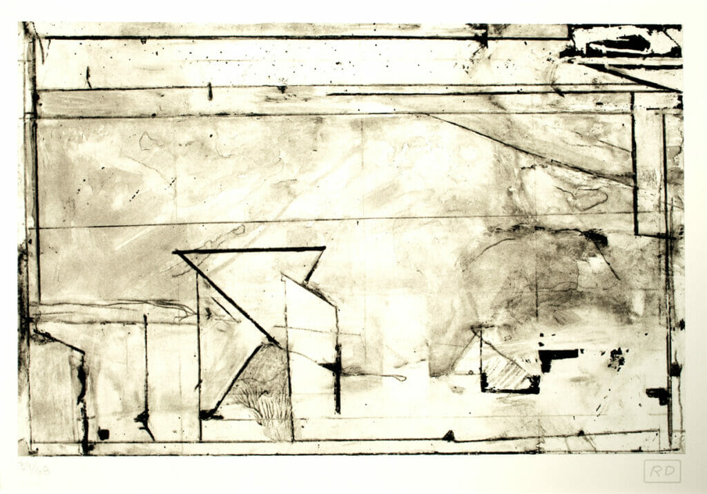 Untitled V. Artist: Richard Diebenkorn. Date: 1993. Medium: lithograph.