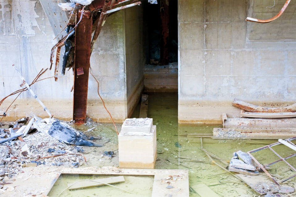 Industrial Still Life (beam/block). Artist: James Cagle. Date: 2011. Medium: archival digital pigment print.