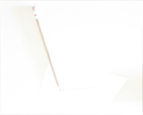 Pencil and Mark in Shallow Focus. Artist: James Cagle. Date: 2015. Medium: archival digital pigment print.