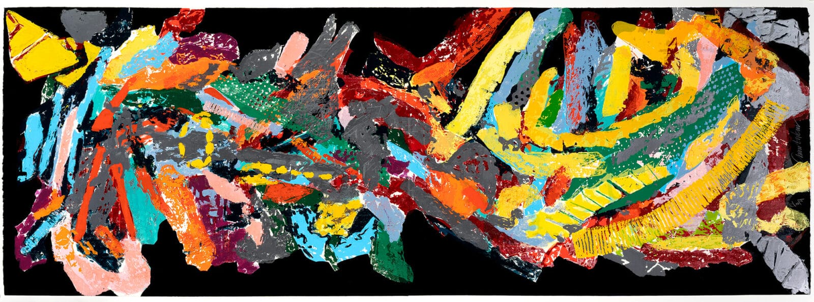 Untitled. Artist: John Chamberlain. Date: 1987. Medium: monoprint.