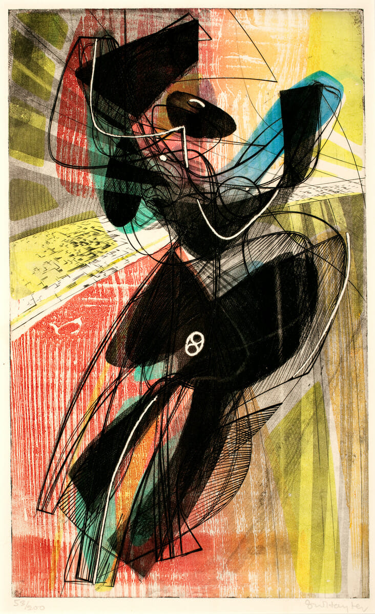 Sun Dance. Artist: Stanley William Hayter. Date: 1951. Medium: engraving, soft-ground etching, and woodcut on paper.