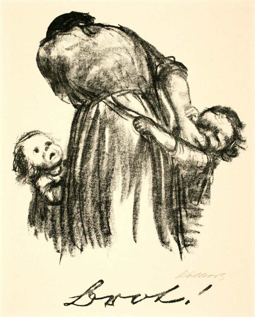Brot! [Bread!]. Artist: Käthe Kollwitz. Date: 1924. Medium: lithograph.