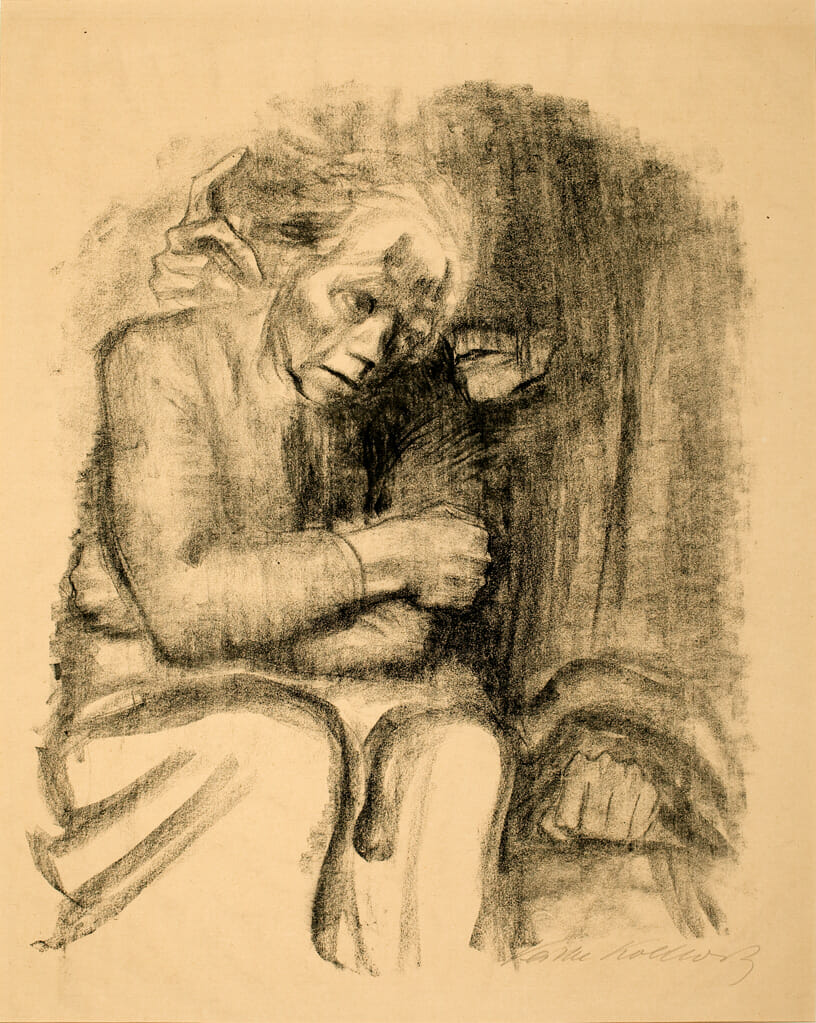 Abschied und Tod [Farewell and Death]. Artist: Käthe Kollwitz. Date: 1923/24. Medium: lithograph.