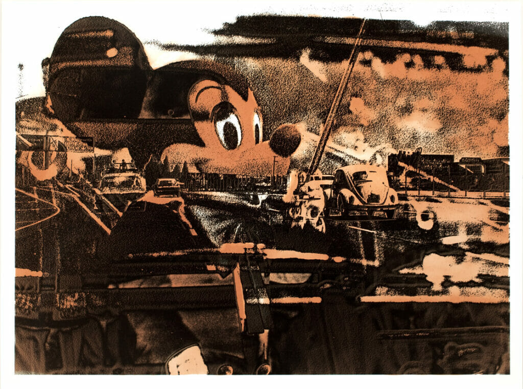 L.A. Diary #47. Artist: Robbert Flick. Date: 1973. Medium: color photograph.