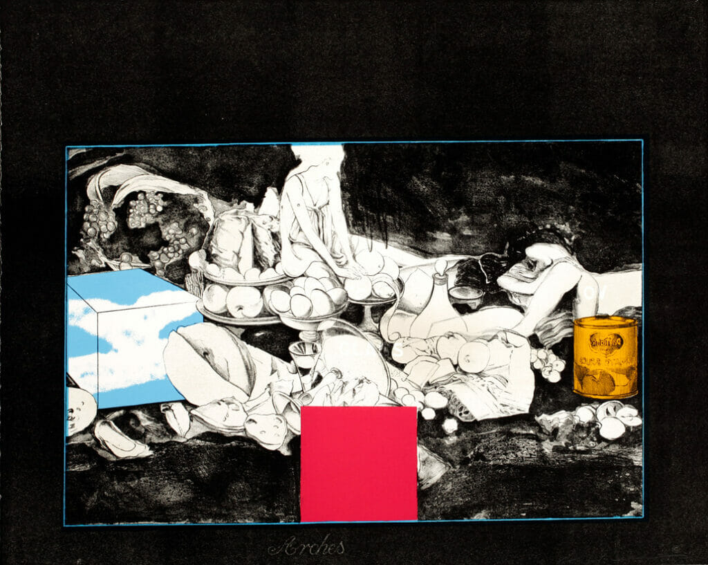 After Dinner-B. Artist: Masuo Ikeda. Date: 1970. Medium: lithograph.
