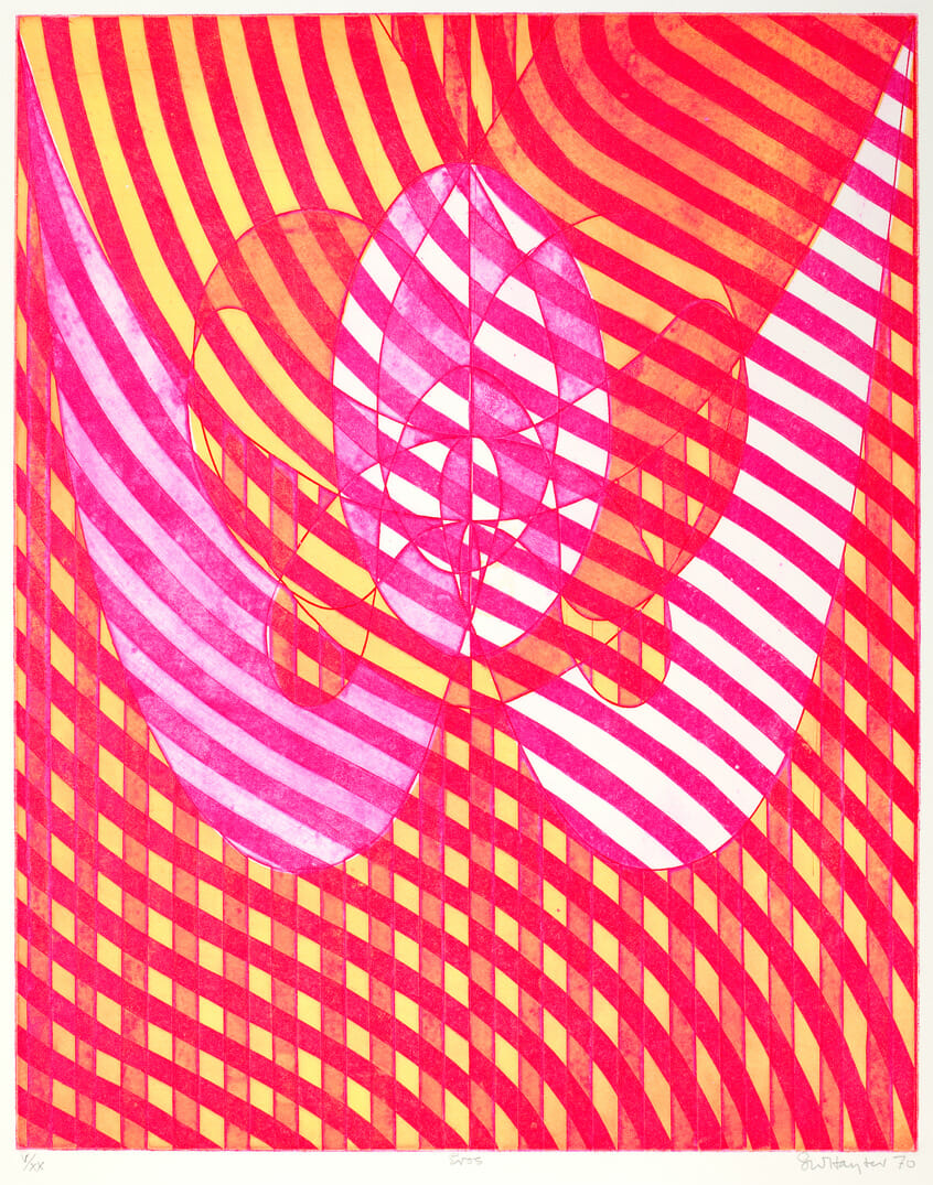 Eros. Artist: Stanley William Hayter. Date: 1970. Medium: etching.