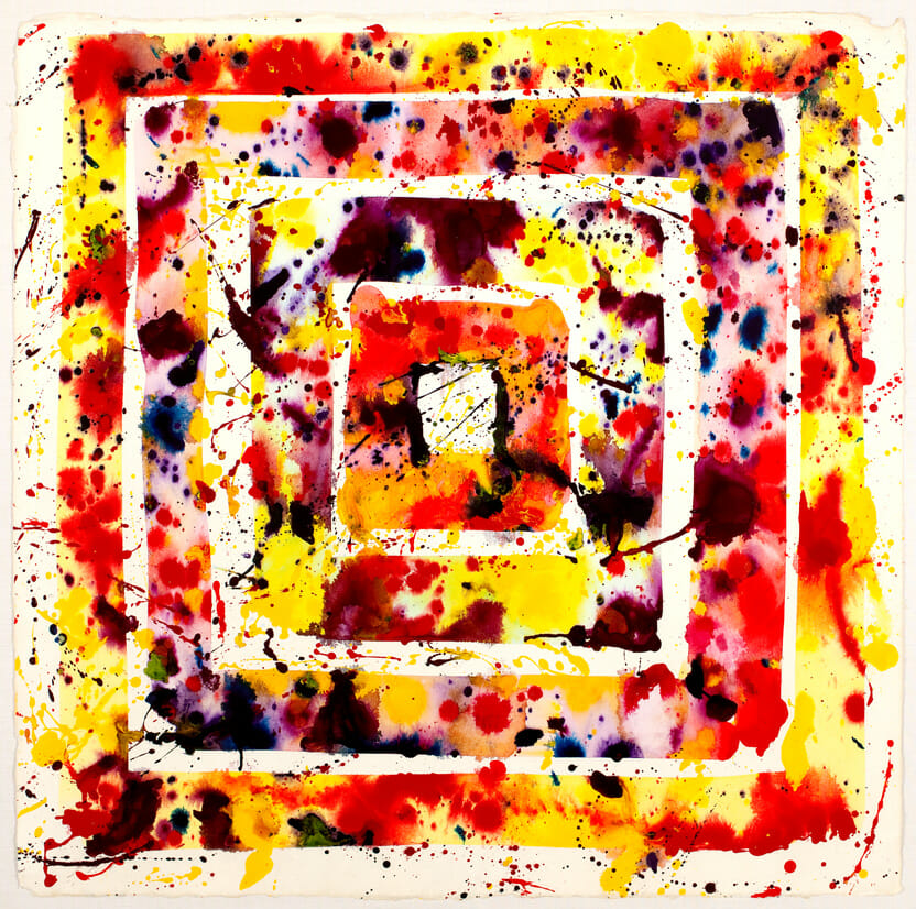Untitled Mandala. Artist: Sam Francis. Date: 1975. Medium: acrylic on paper.