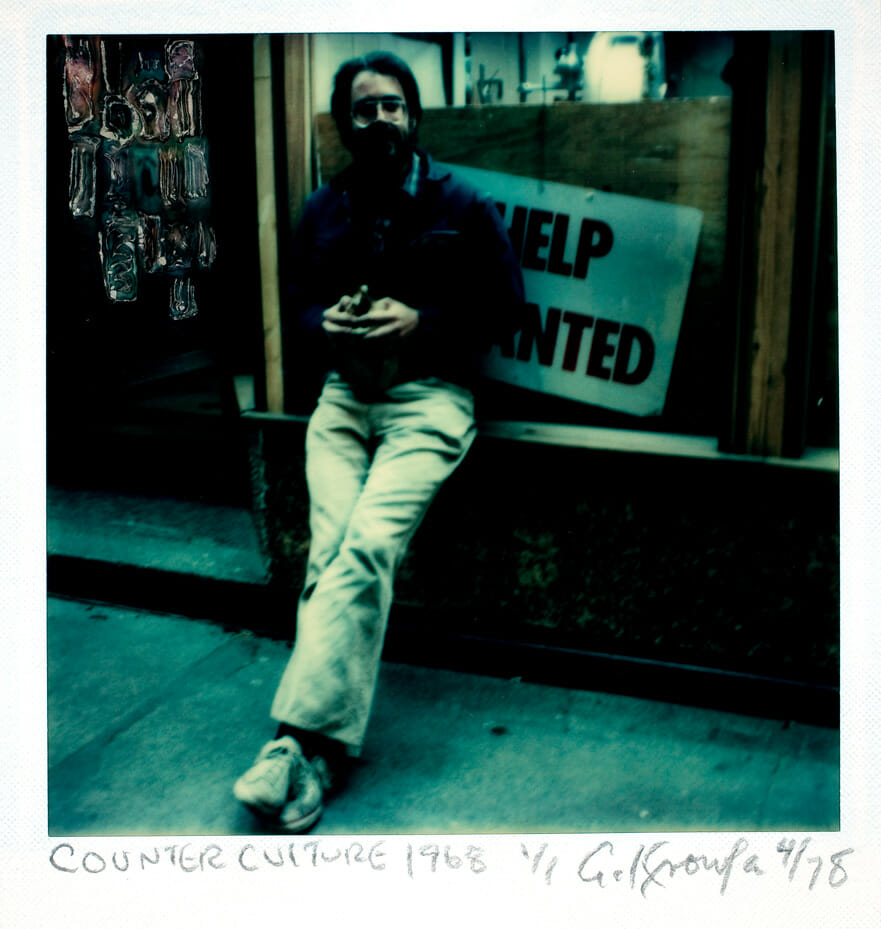 Counter Culture 1968. Artist: Gary Knowles. Date: 1978. Medium: manipulated Polaroid SX-70 photograph.