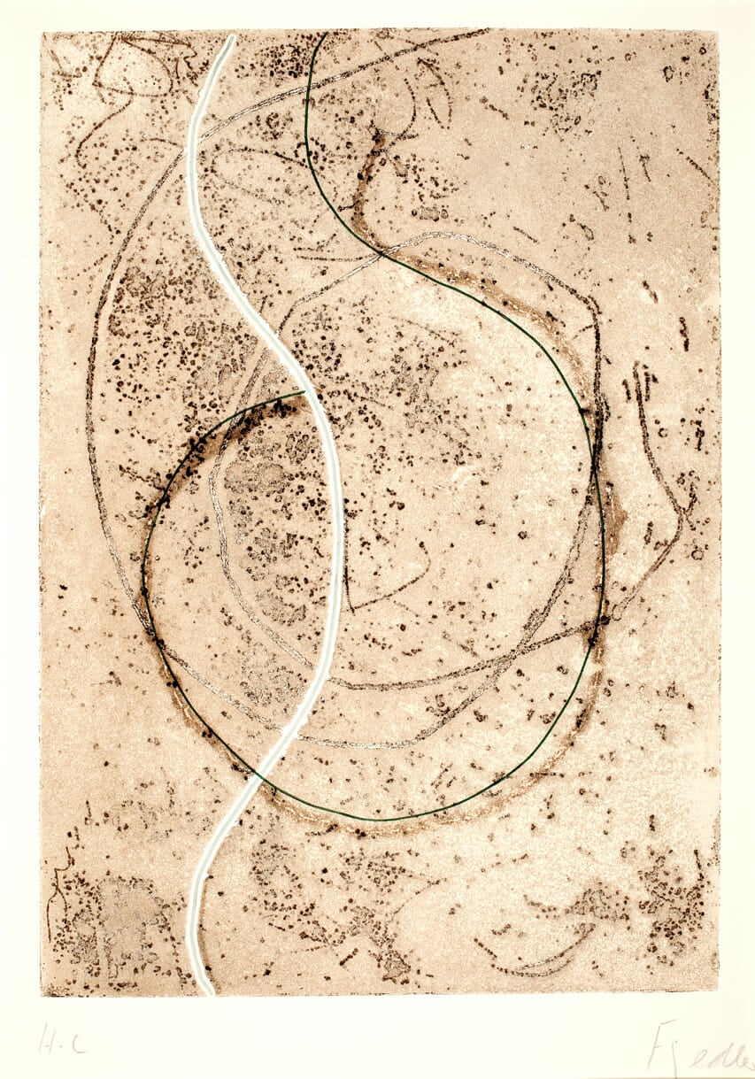 Structure of Rhythms. Artist: Francois Fiedler. Date: 1973. Medium: aquatint.