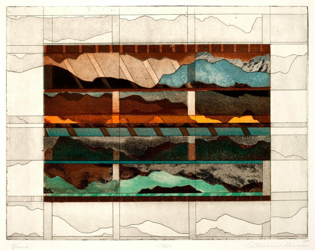 Nisia. Artist: Catherine Kernan. Date: 1980. Medium: etching and aquatint.