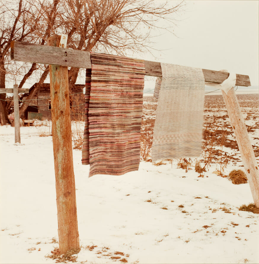 Winter Wash. Artist: Regina Flanagan. Date: 1980. Medium: color photograph.