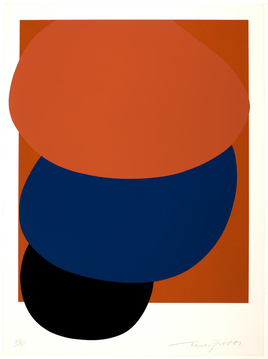 Alhambra II. Artist: Sir Terry Frost. Date: 1981. Medium: screenprint.