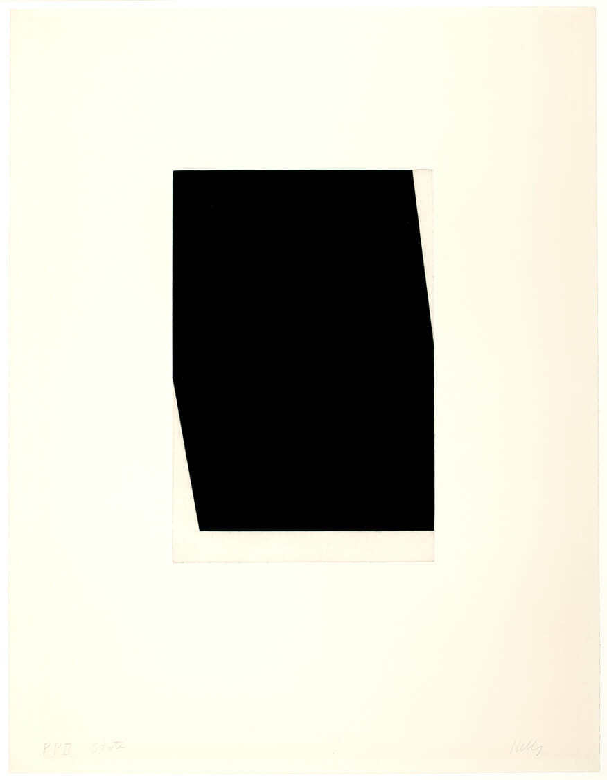 Concord II. Artist: Ellsworth Kelly. Medium: etching.