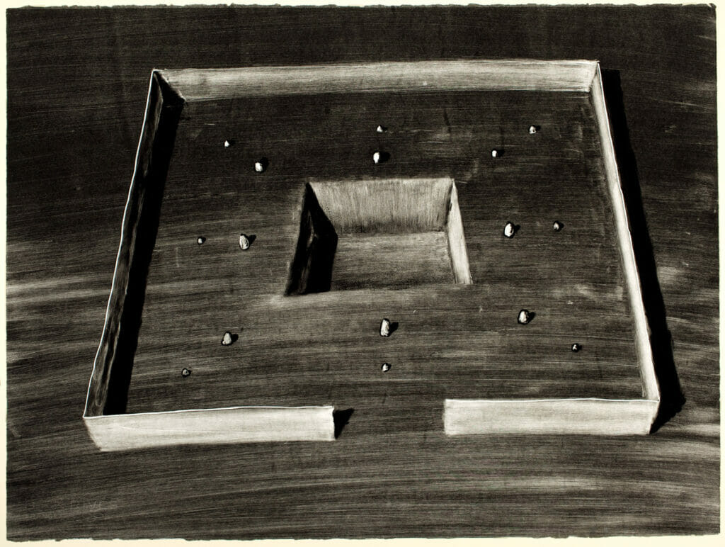 Untitled. Artist: David M. Harding. Date: 1983. Medium: monoprint.
